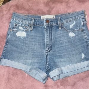 Abercrombie and Fitch High Rise Shorts